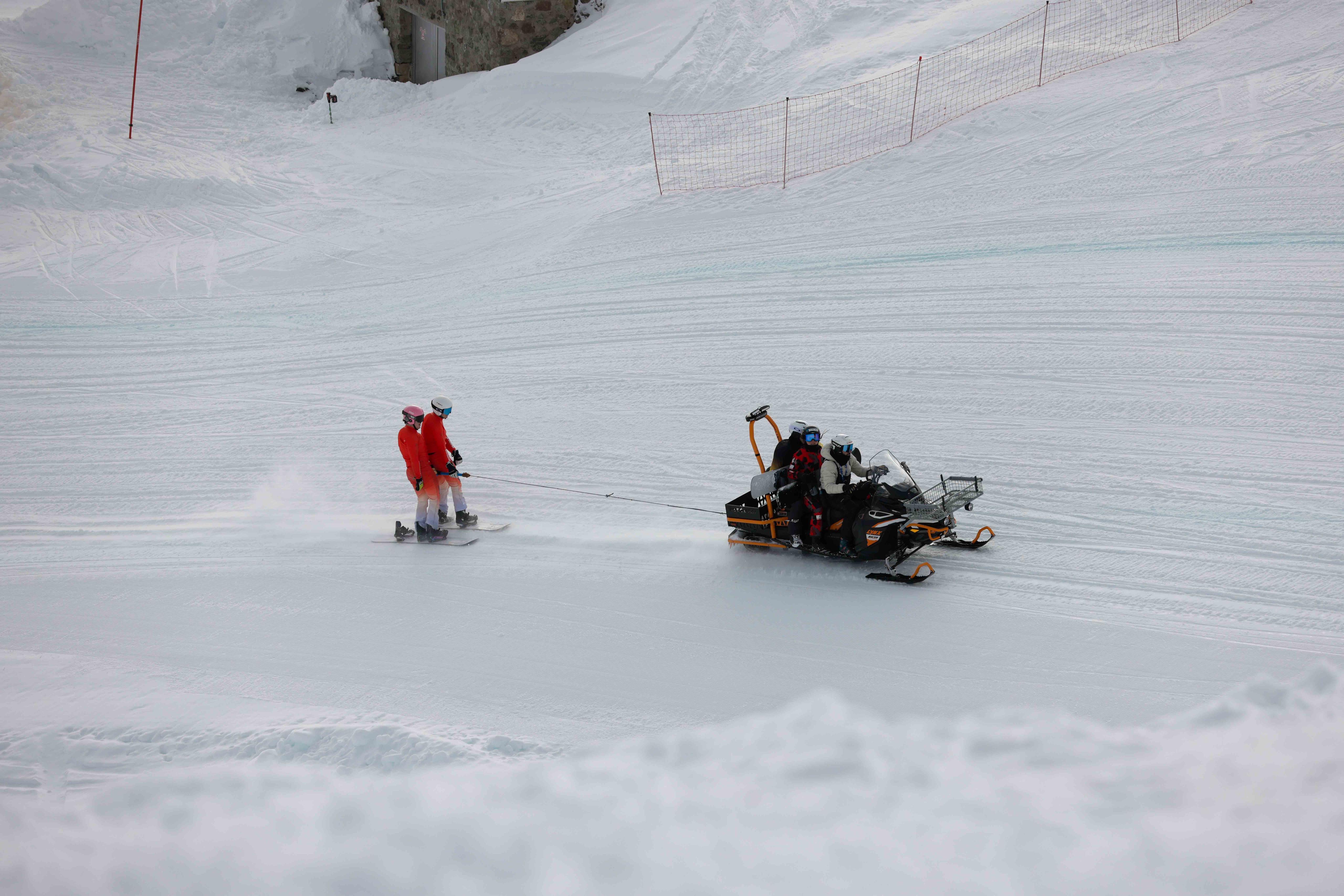 Julian Furrer im Skigebiet